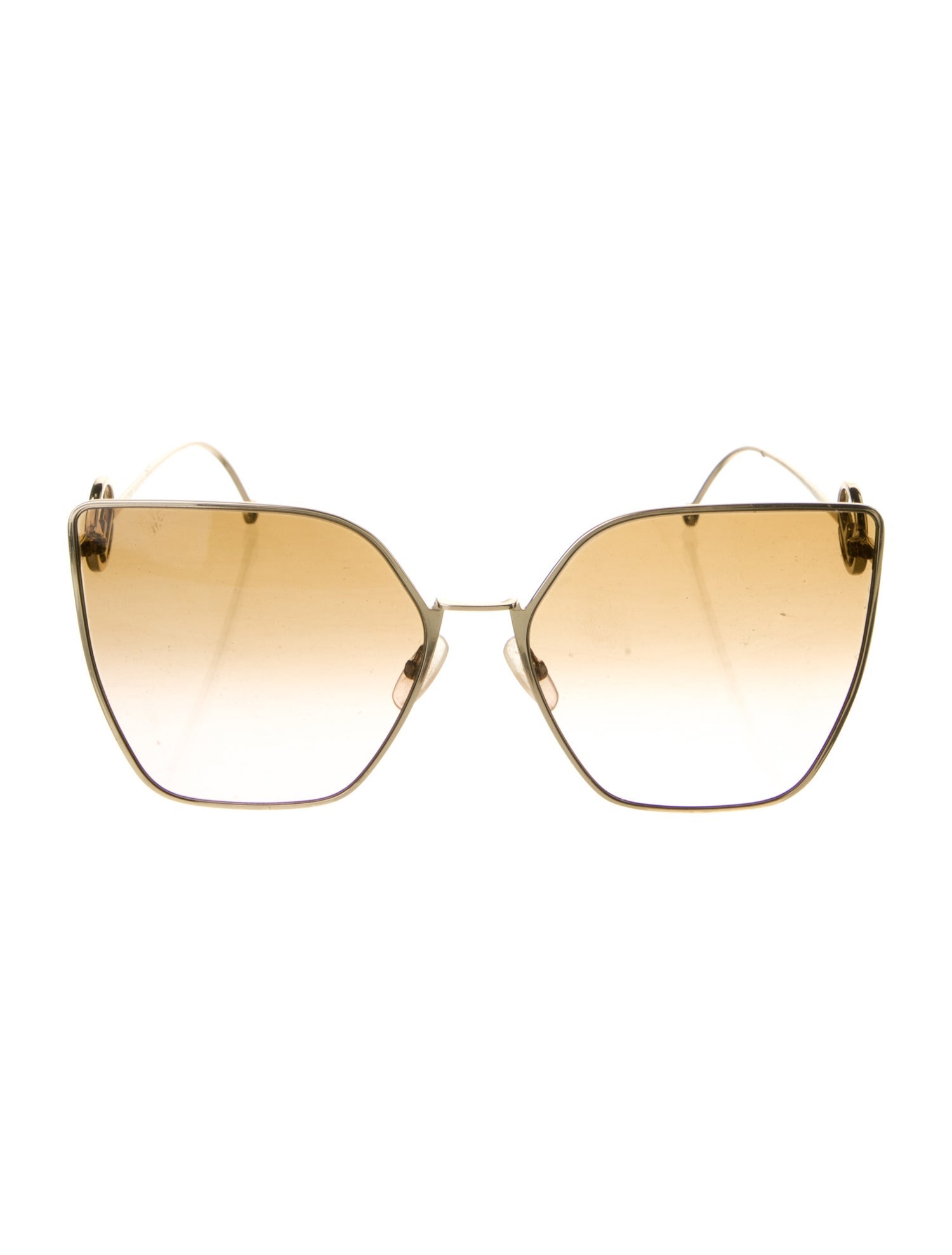 Fendi Oversize Gradient Sunglasses