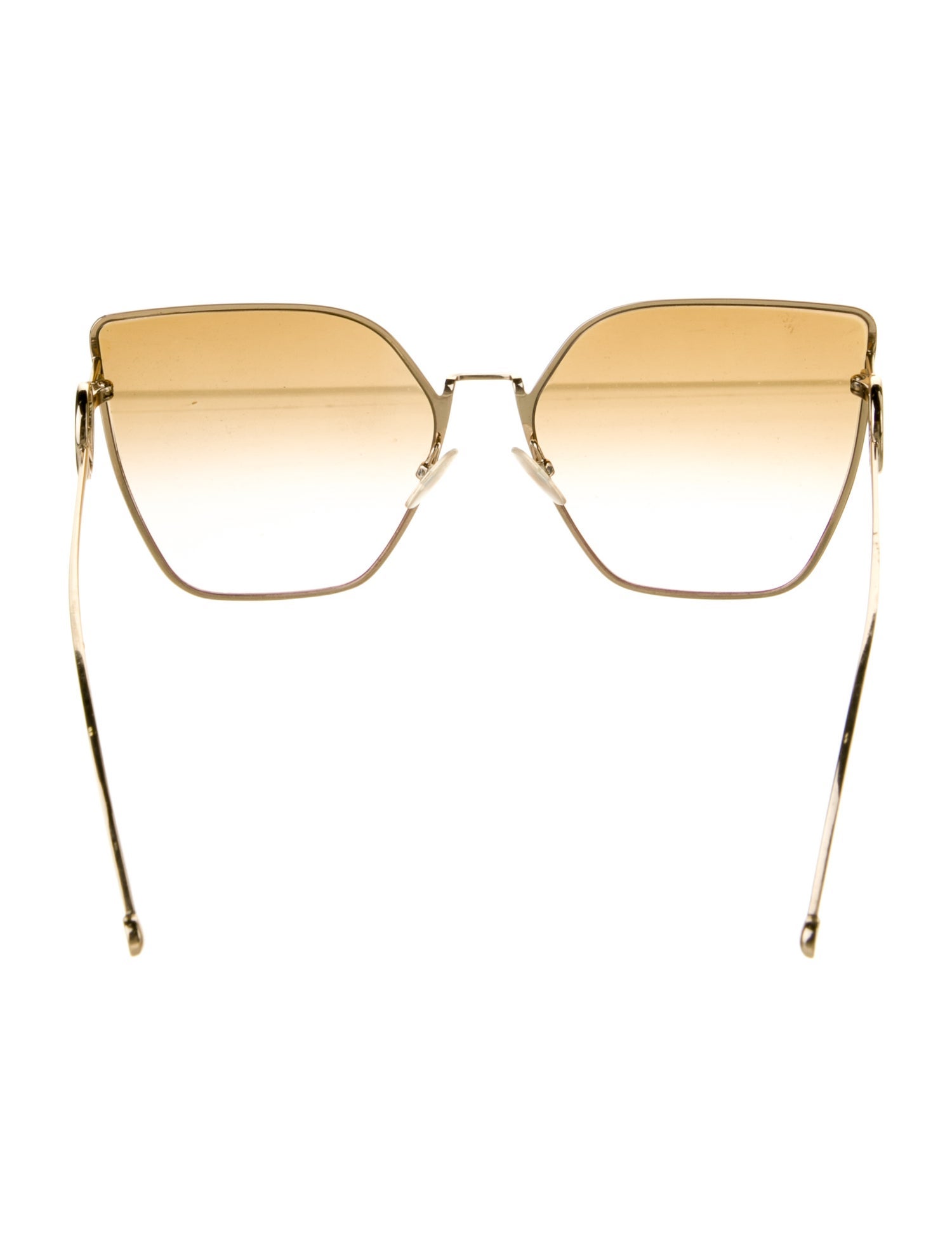 Fendi Oversize Gradient Sunglasses