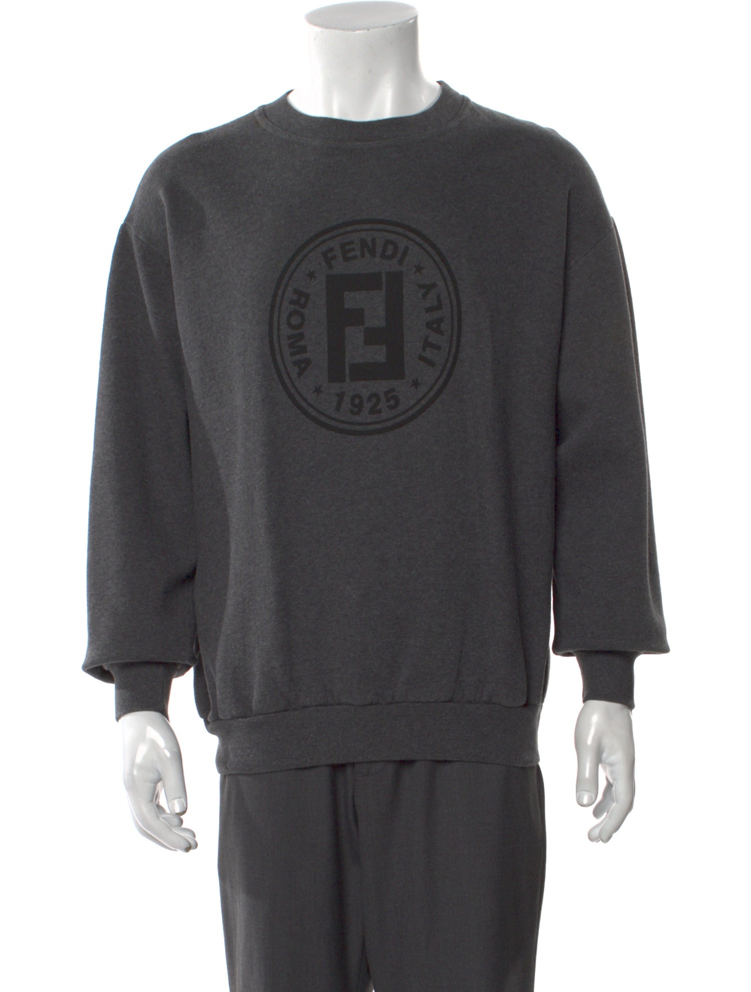 Fendi Vintage Graphic Print Sweatshirt