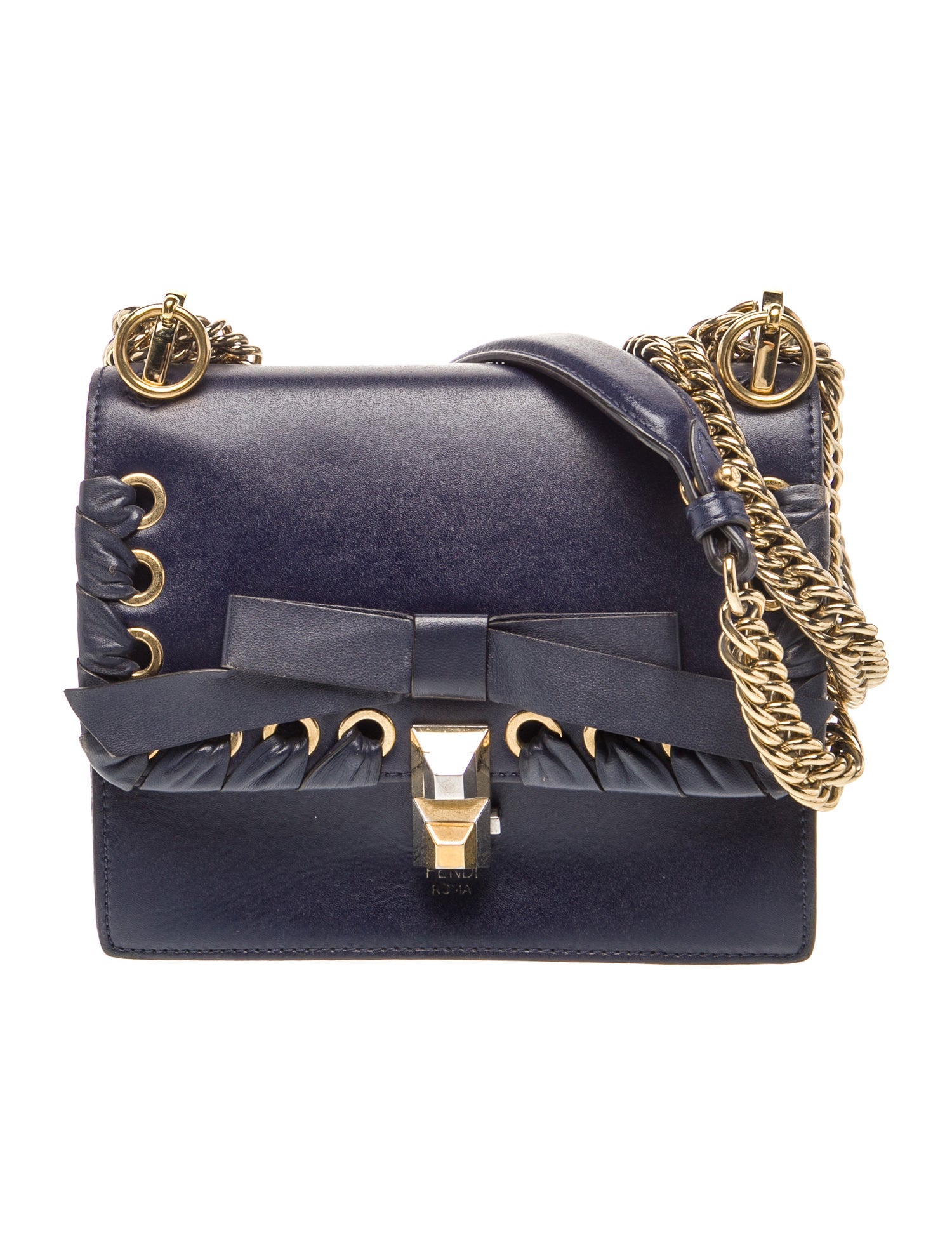 Fendi Leather Evening Bag