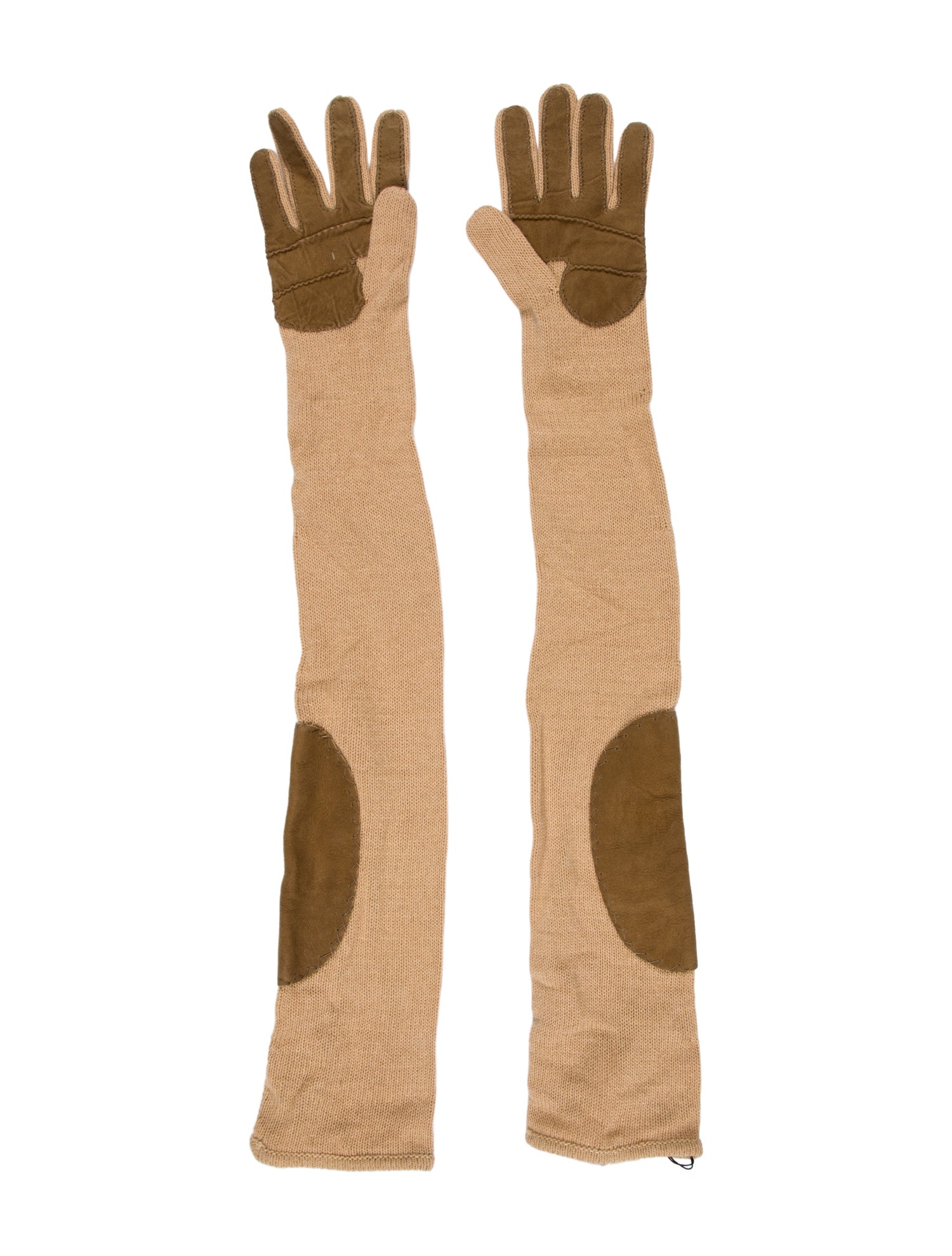 Fendi Knit Long Gloves w/Tags