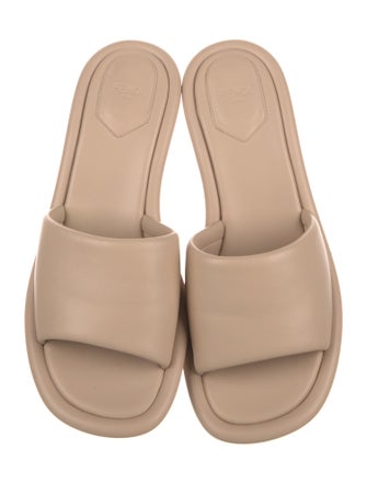 Fendi Leather Slides