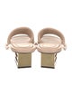 Fendi Leather Slides