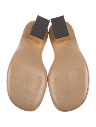 Fendi Leather Slides