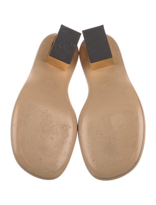 Fendi Leather Slides