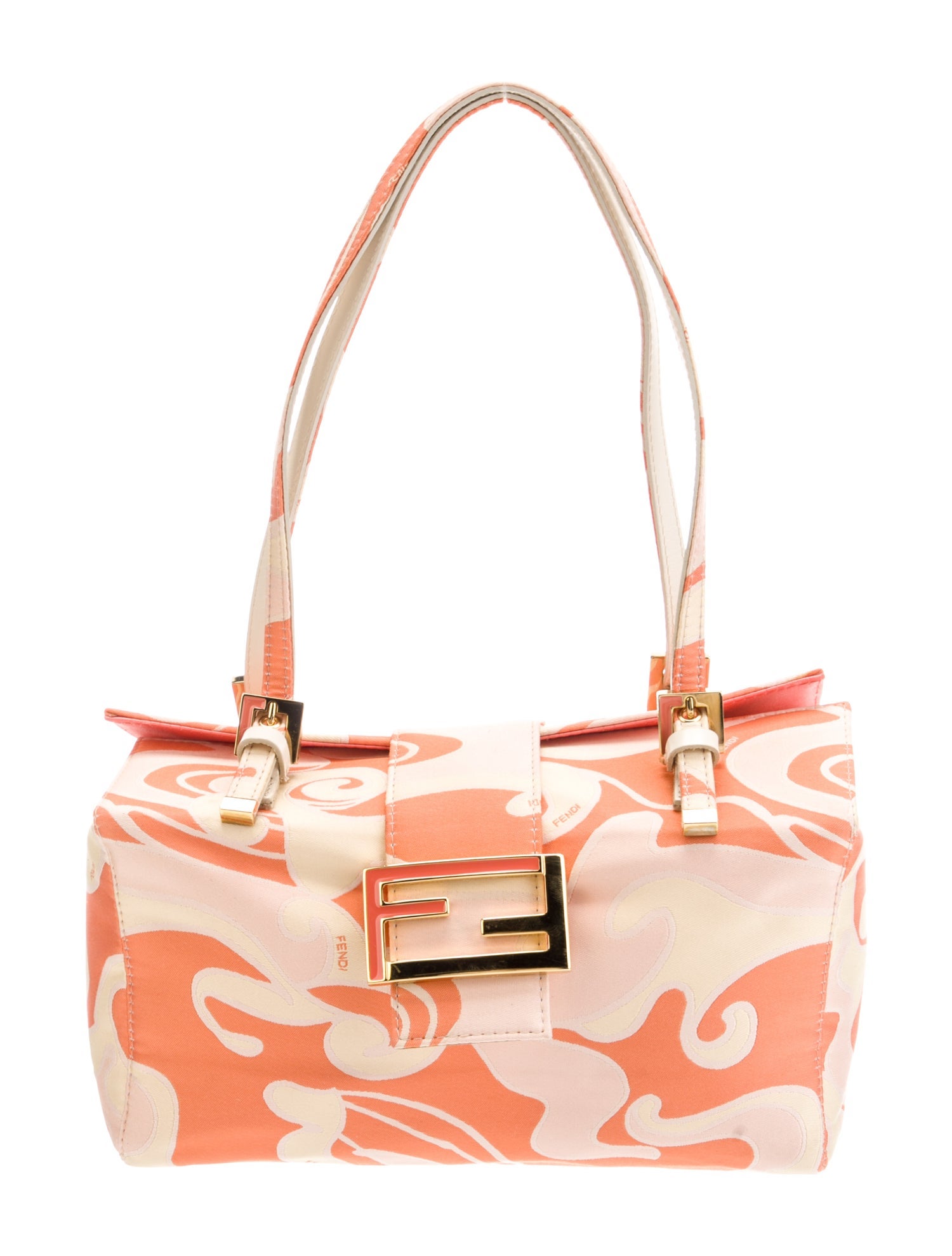 Fendi Leather Psychedelic Swirl Bento Box