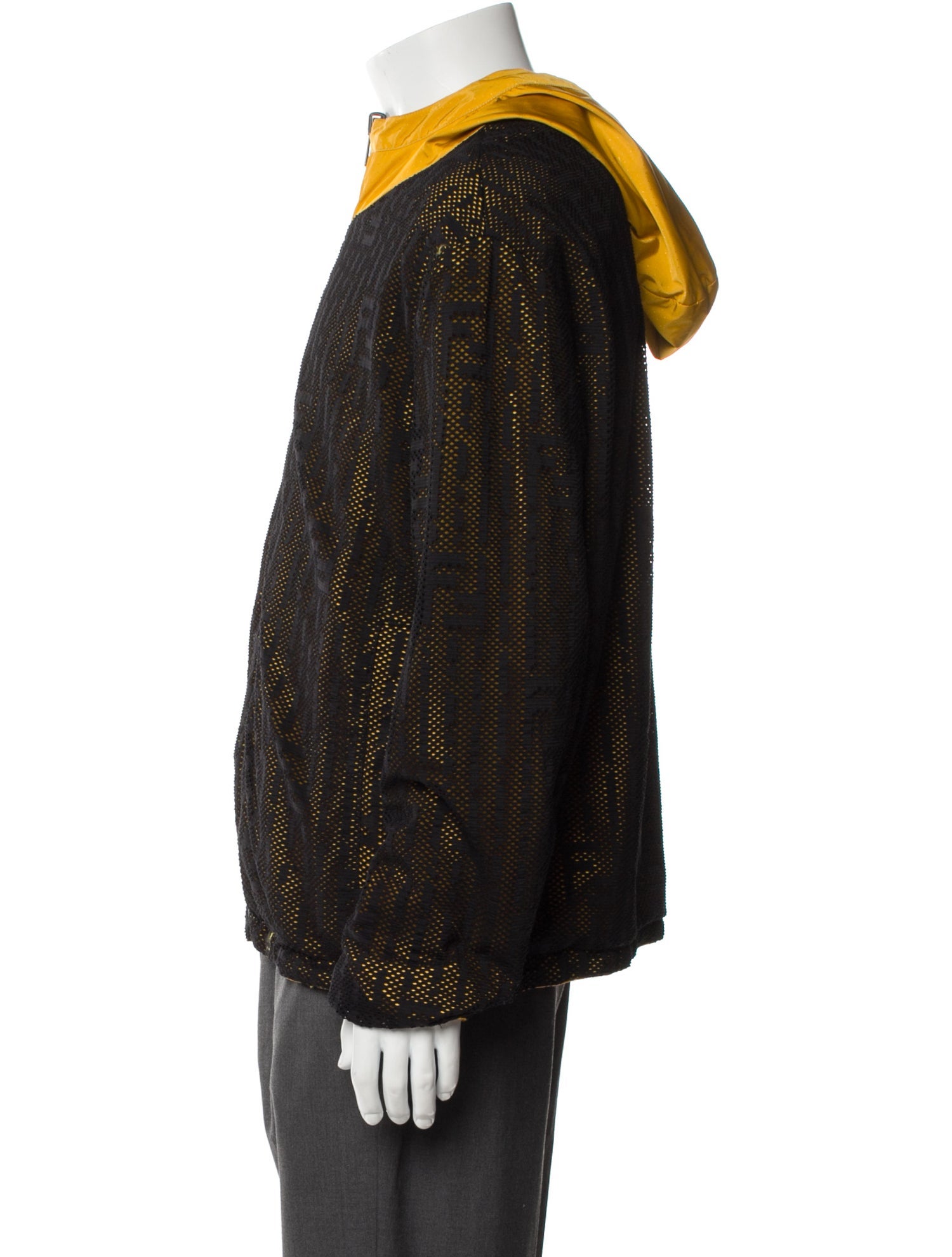 Fendi Animal Print Moto Jacket