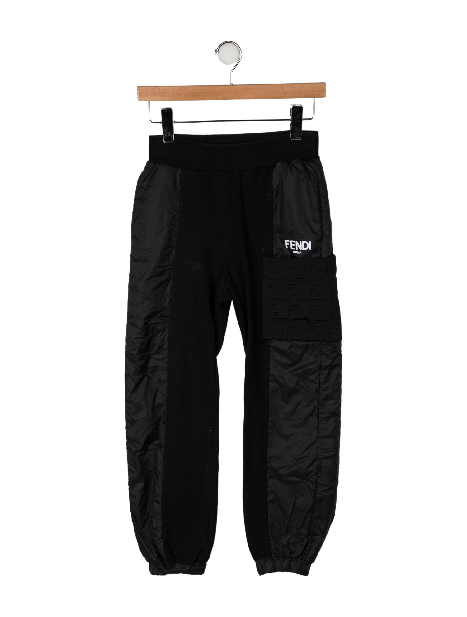 Fendi Boys' Solid Woven Sweatpants