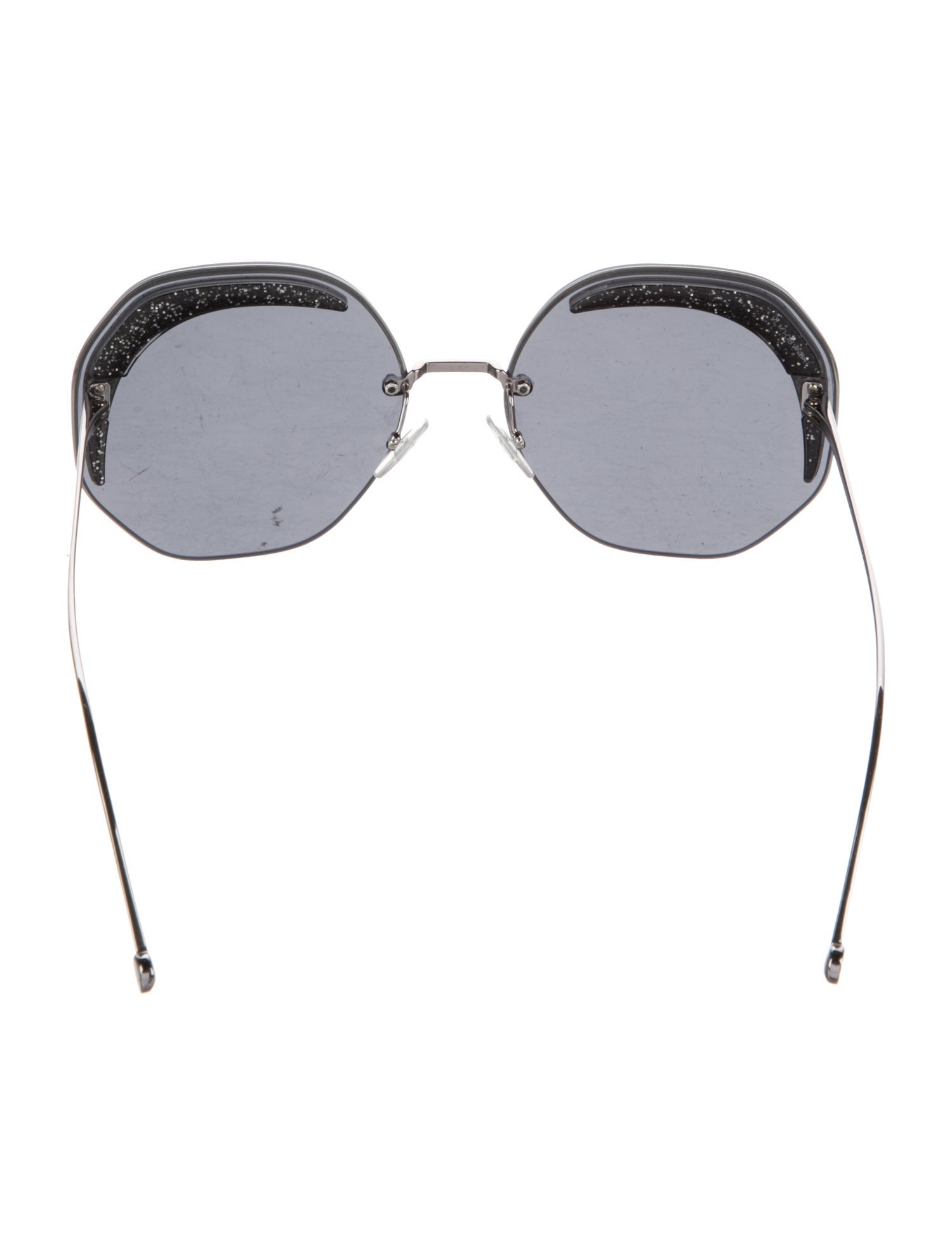 Fendi Oversize Mirrored Sunglasses
