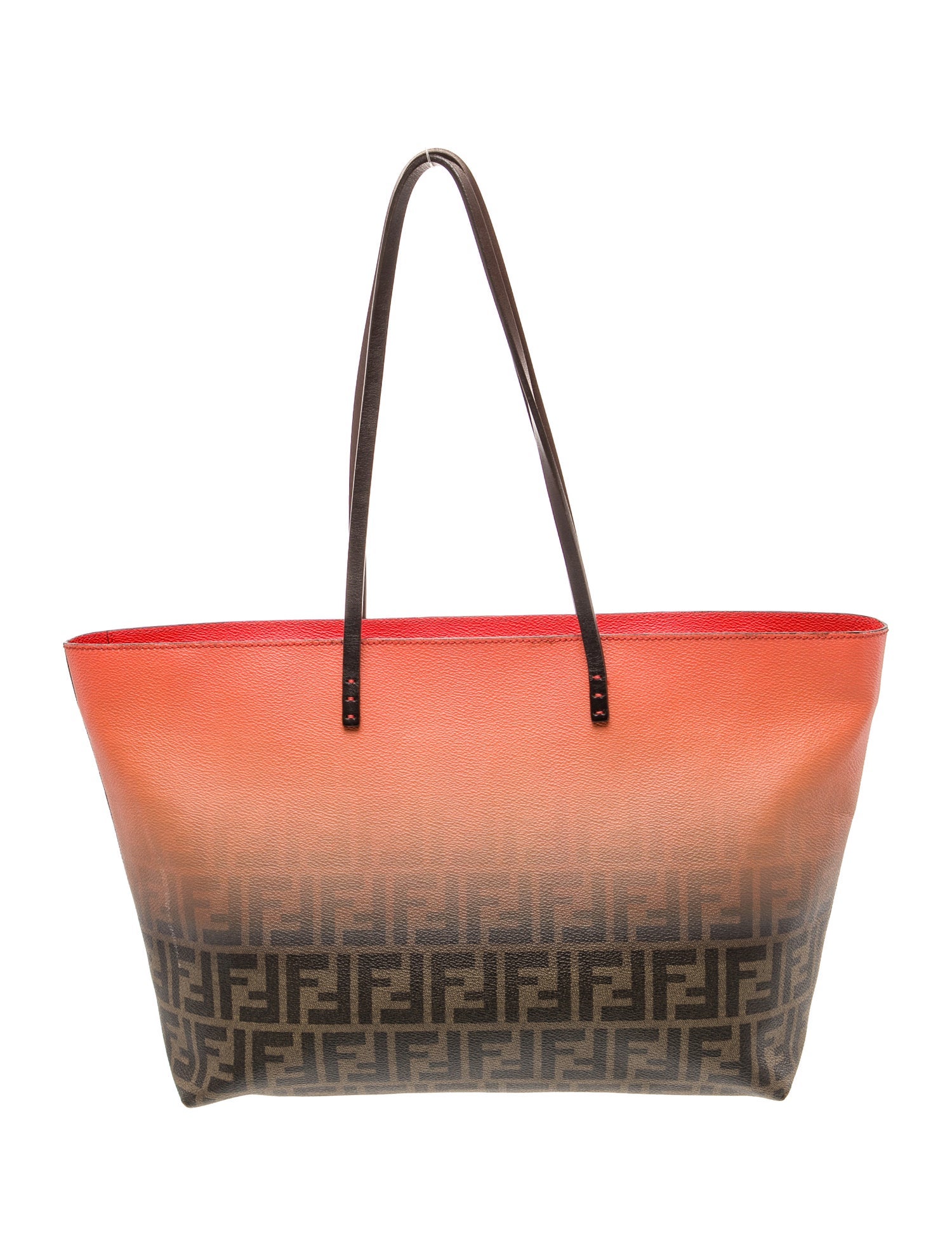 Fendi Zucca FF Roll Tote