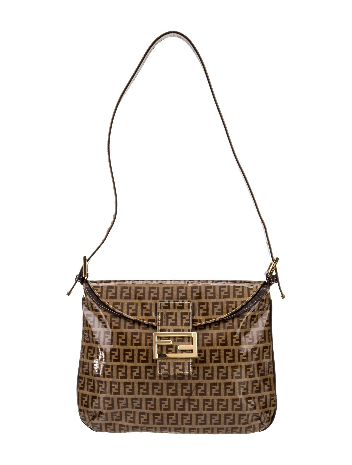 Fendi Zucca FF Shoulder Bag