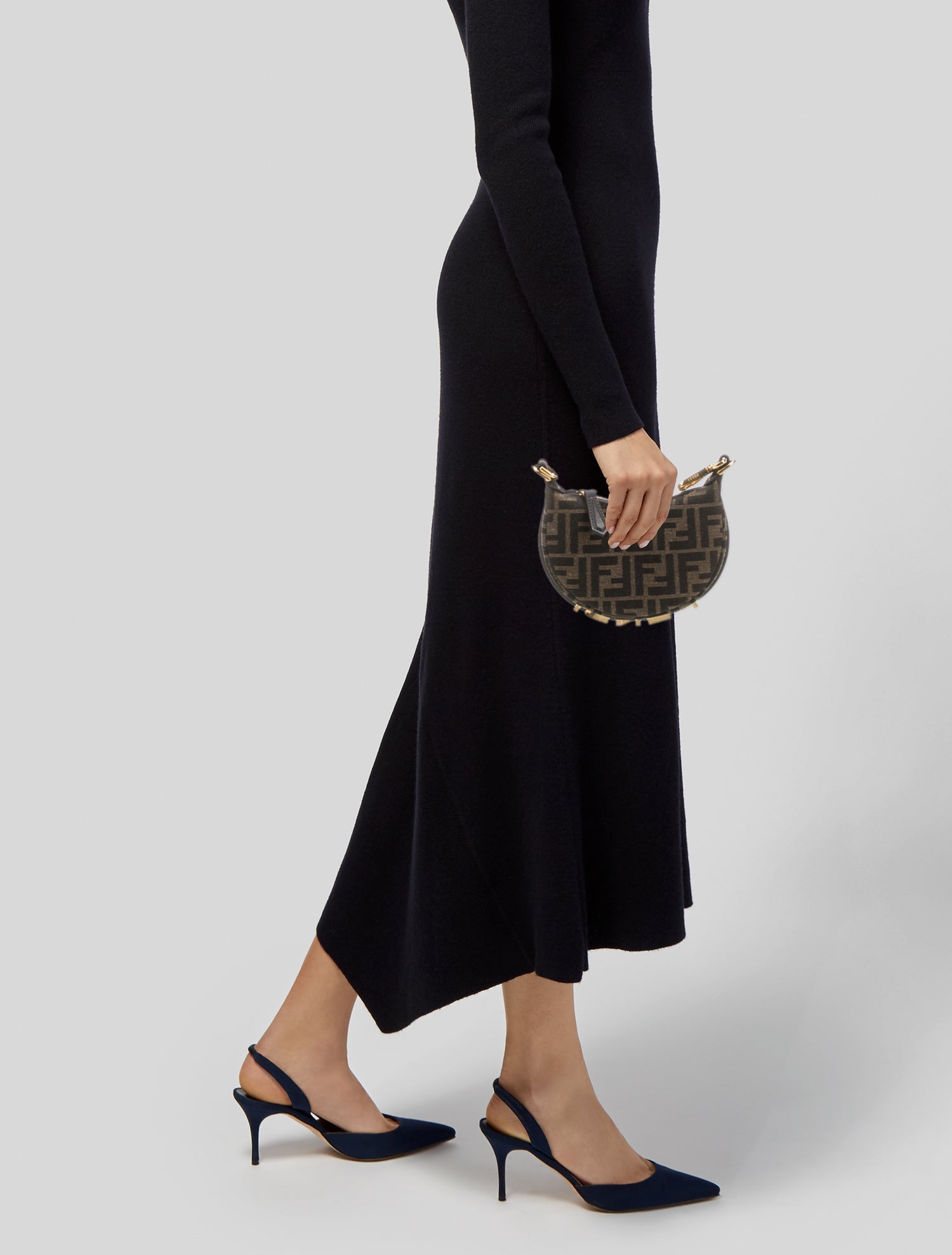 Fendi Zucca FF Crossbody Bag