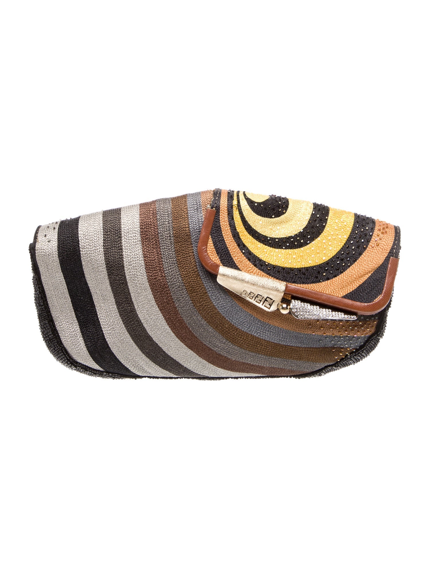 Fendi Canvas Minaudière
