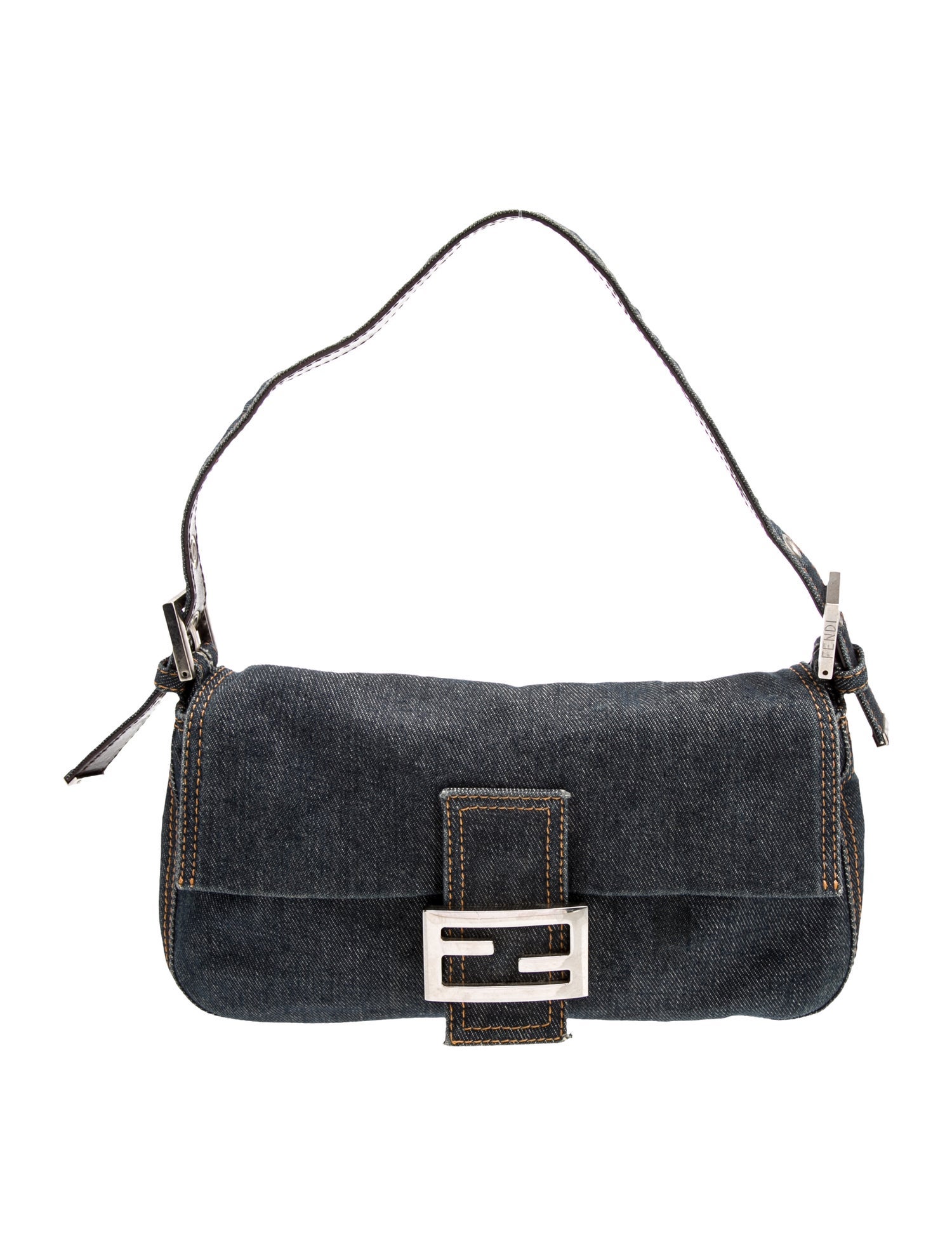 Fendi Denim Baguette