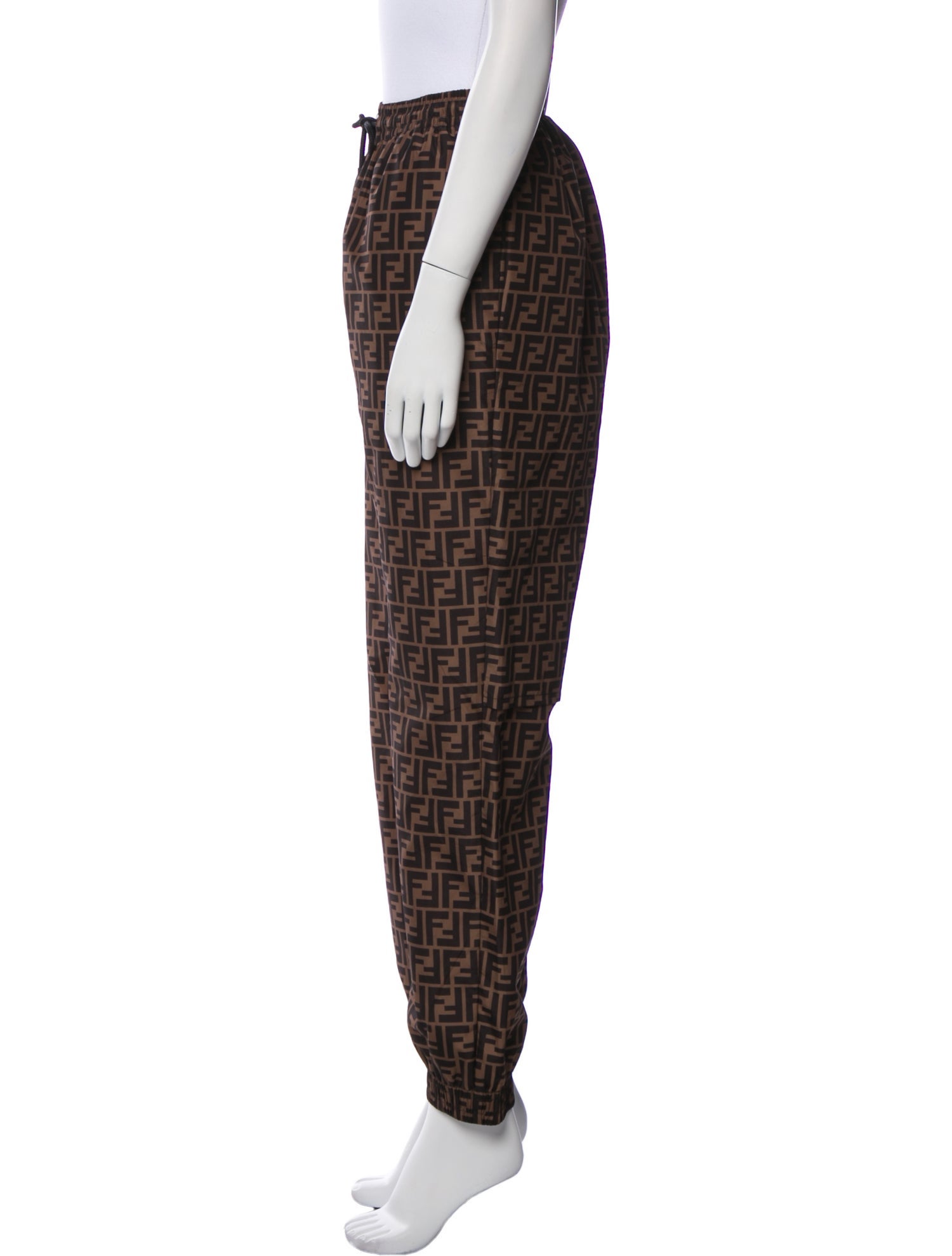 Fendi Printed Skinny Leg Pants