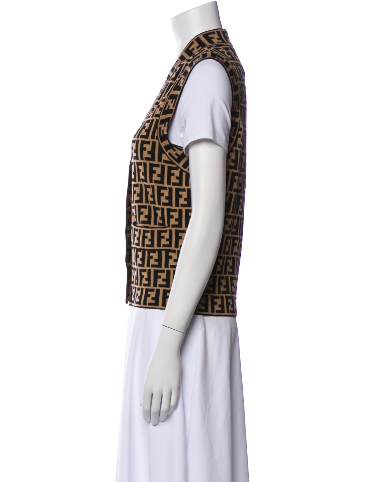 Fendi Vintage Late 1980's - Early 1990's Sweater