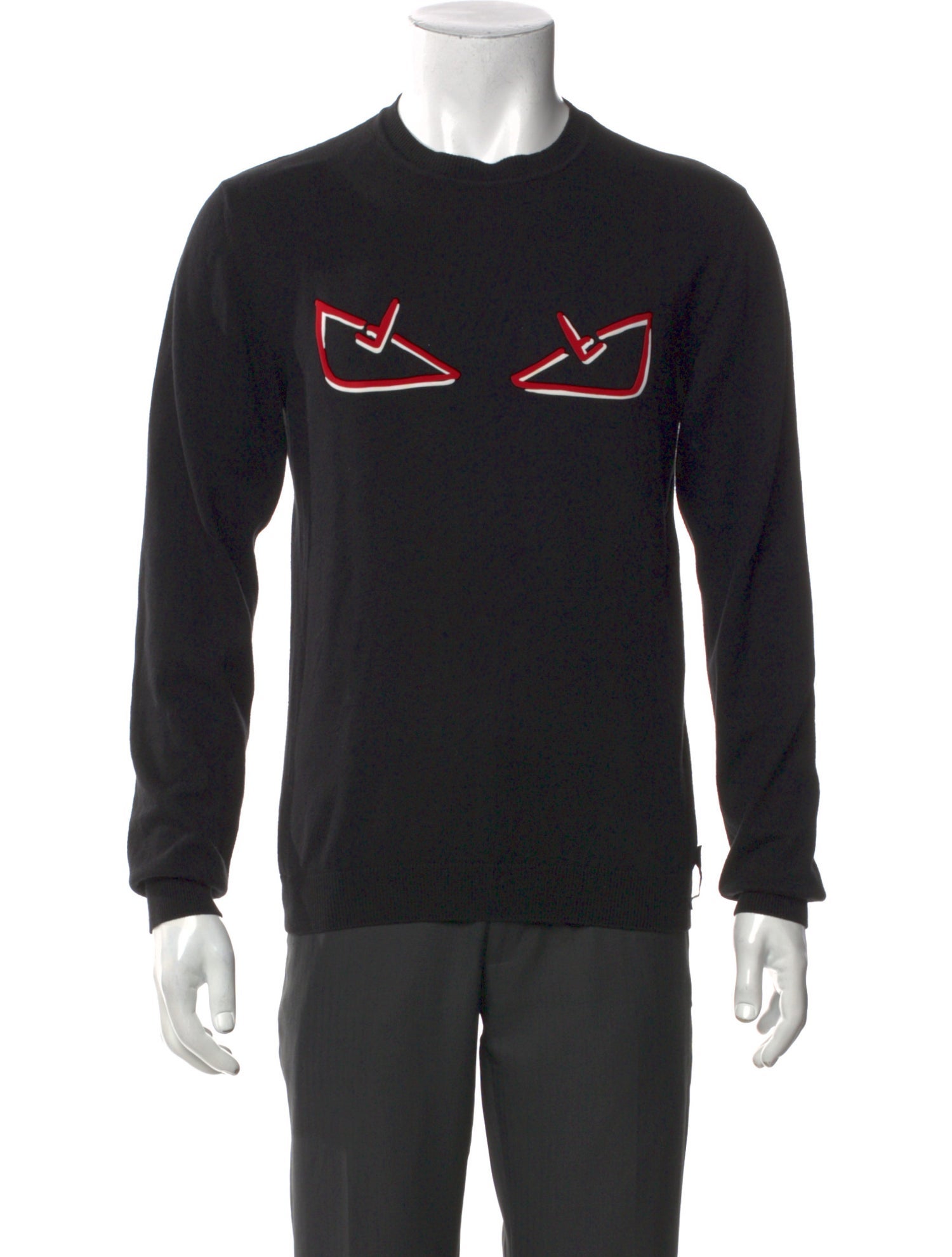 Fendi Zucca FF Logo Graphic Print Pullover
