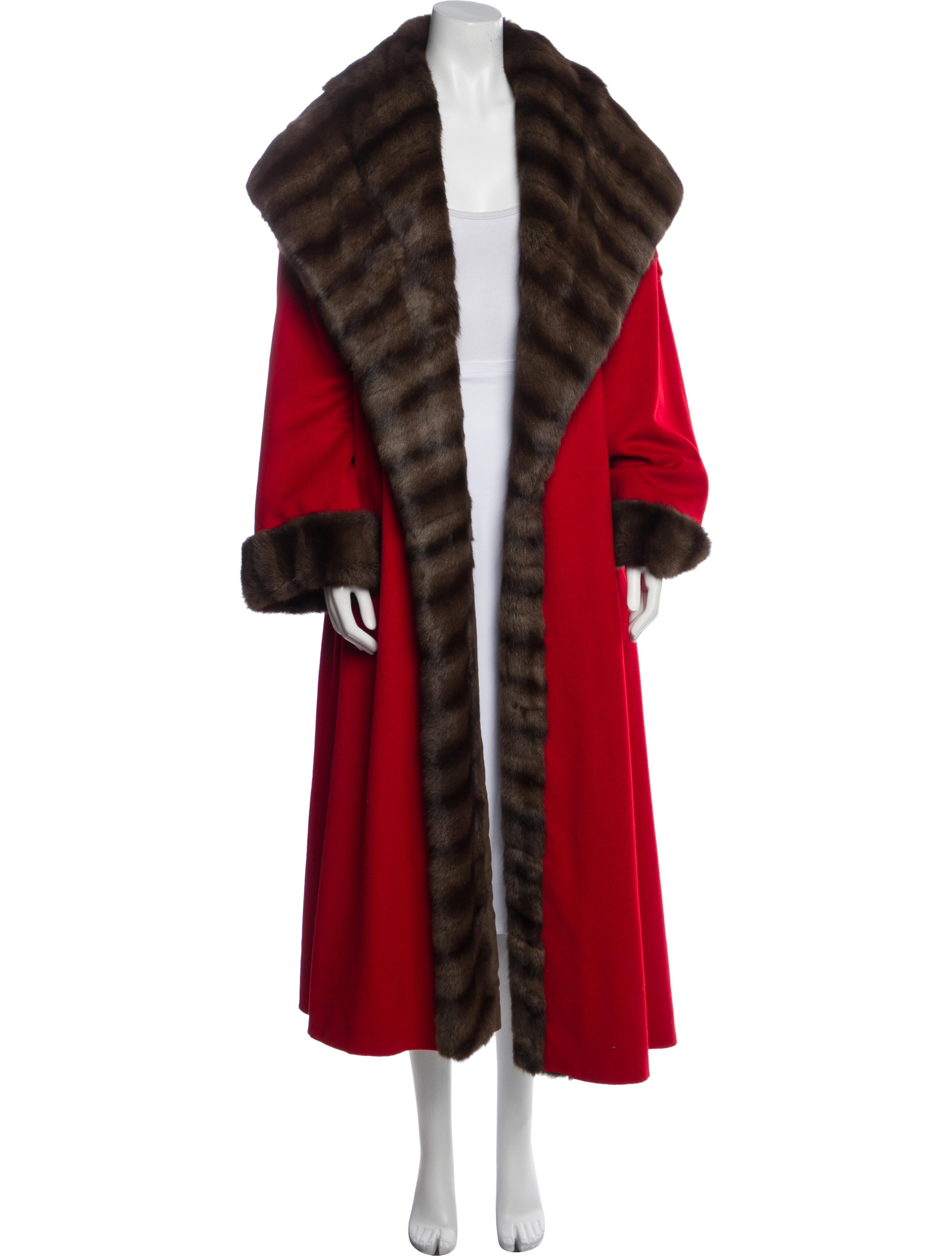 Fendi Faux Fur Coat