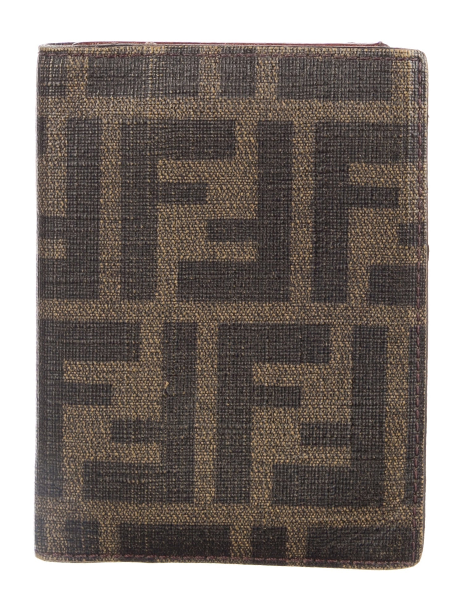 Fendi Leather Printed Wallet