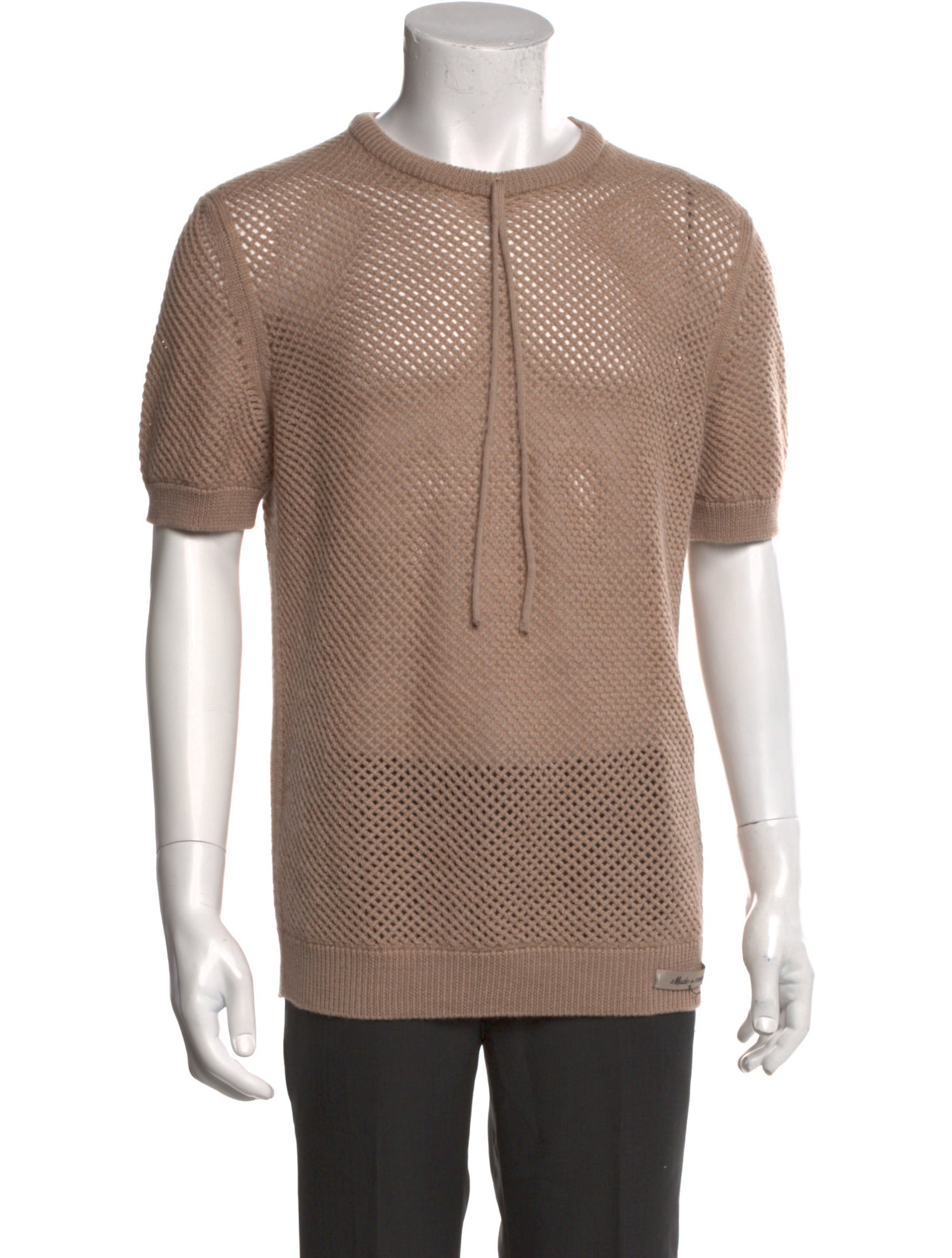 Fendi Wool Short Sleeve Shirt