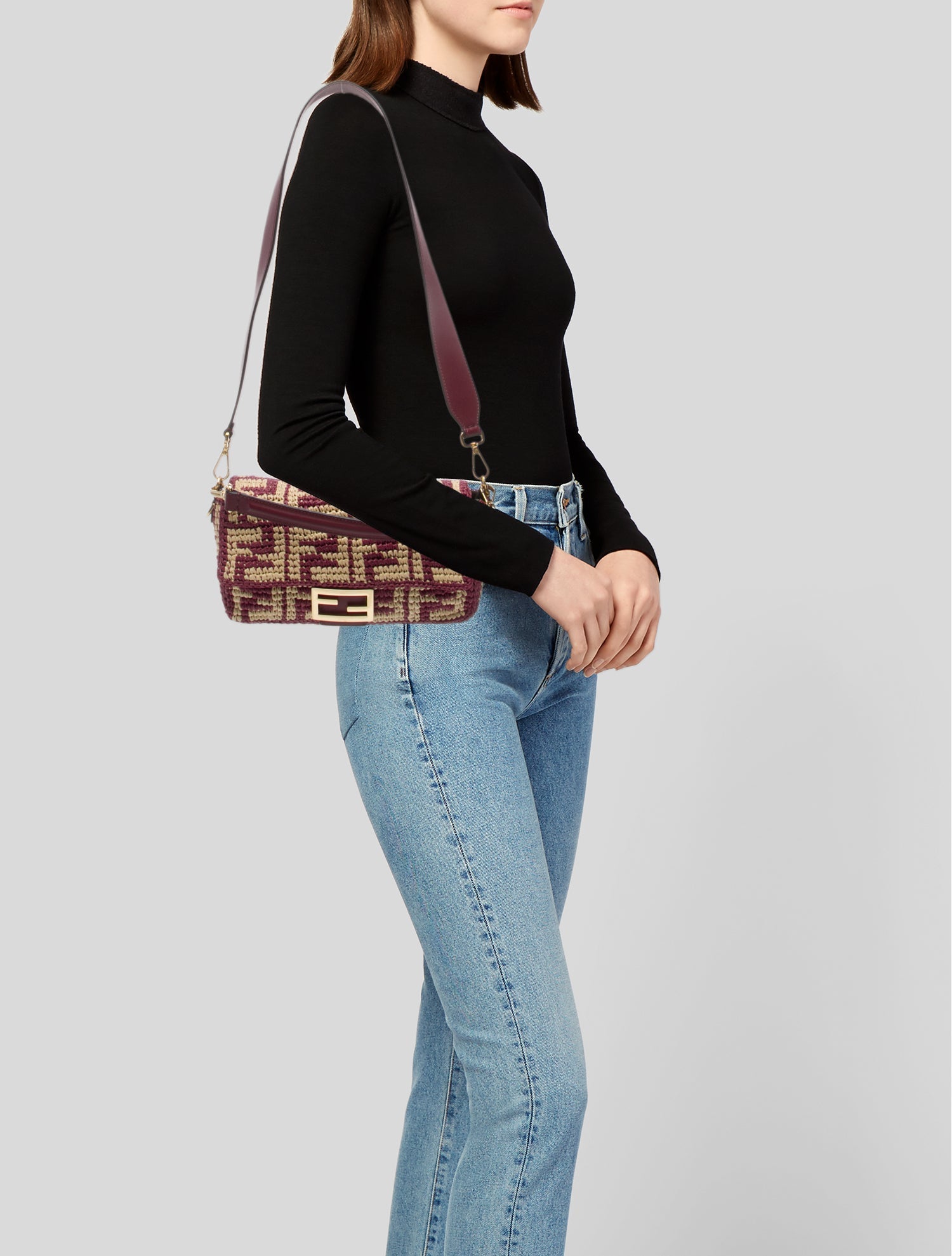 Fendi Zucca FF Baguette