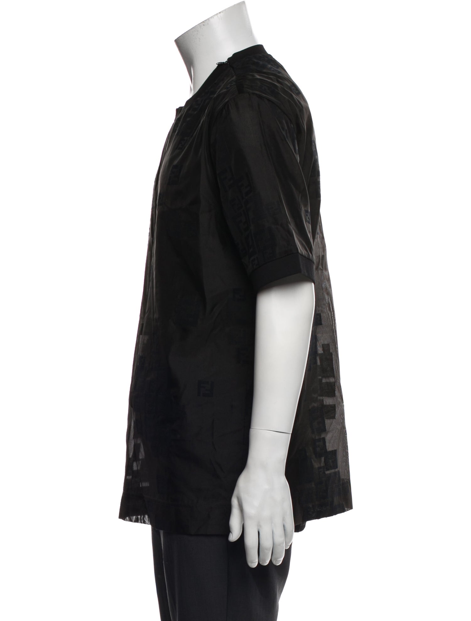 Fendi Crew Neck Short Sleeve T-Shirt