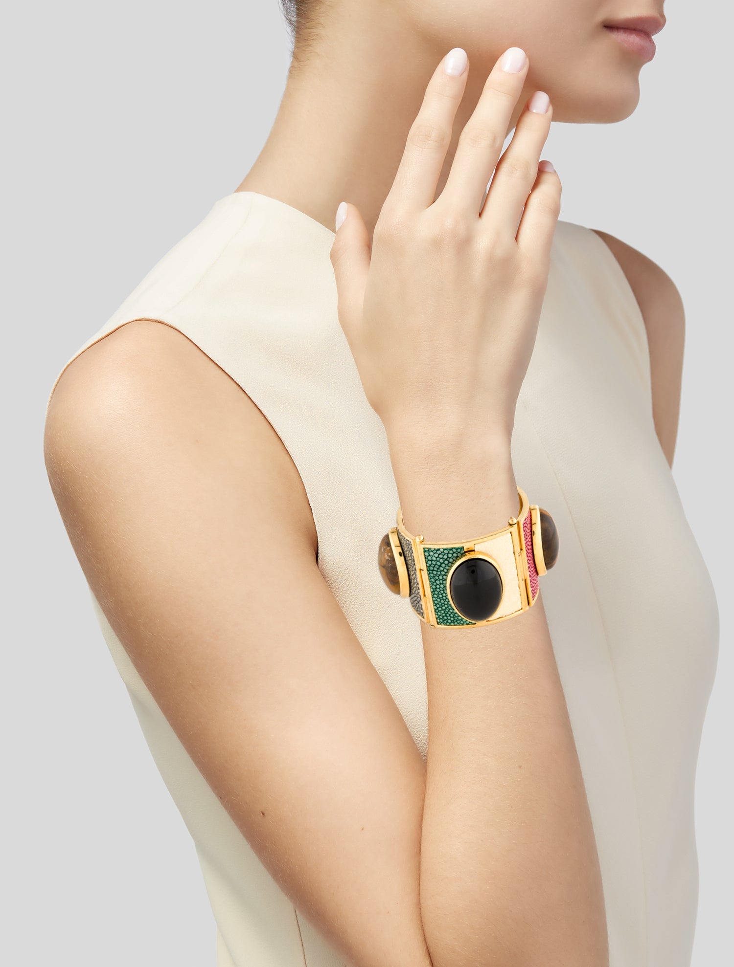 Fendi Stingray Bangle Bracelet