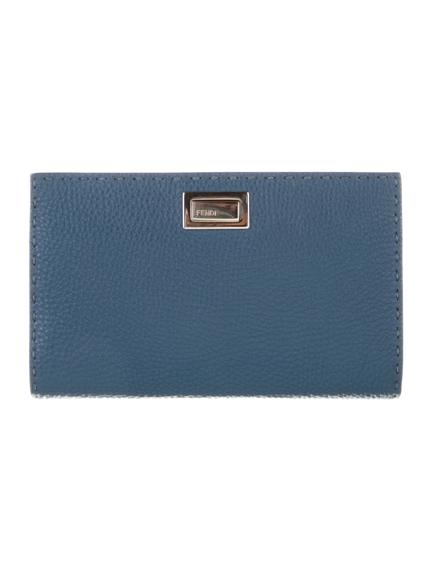 Fendi 2013 Signature Logo Compact Wallet