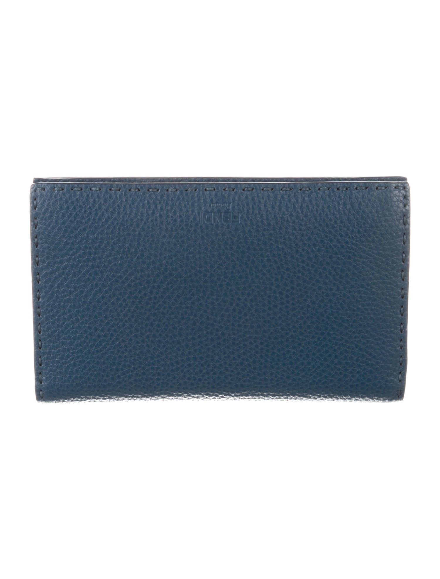 Fendi 2013 Signature Logo Compact Wallet