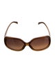 Fendi Zucca FF Logo Oversize Sunglasses