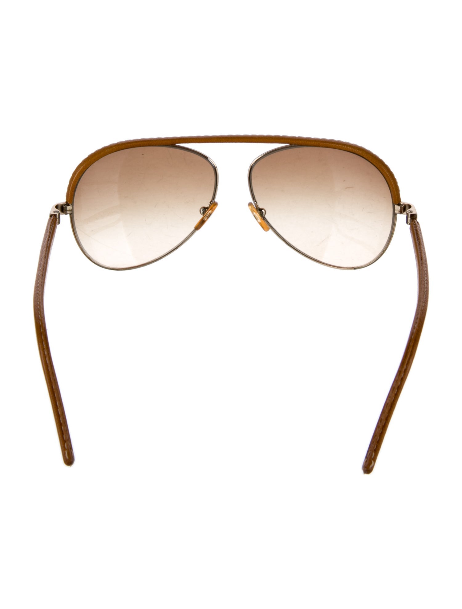 Fendi Zucca FF Logo Aviator Sunglasses