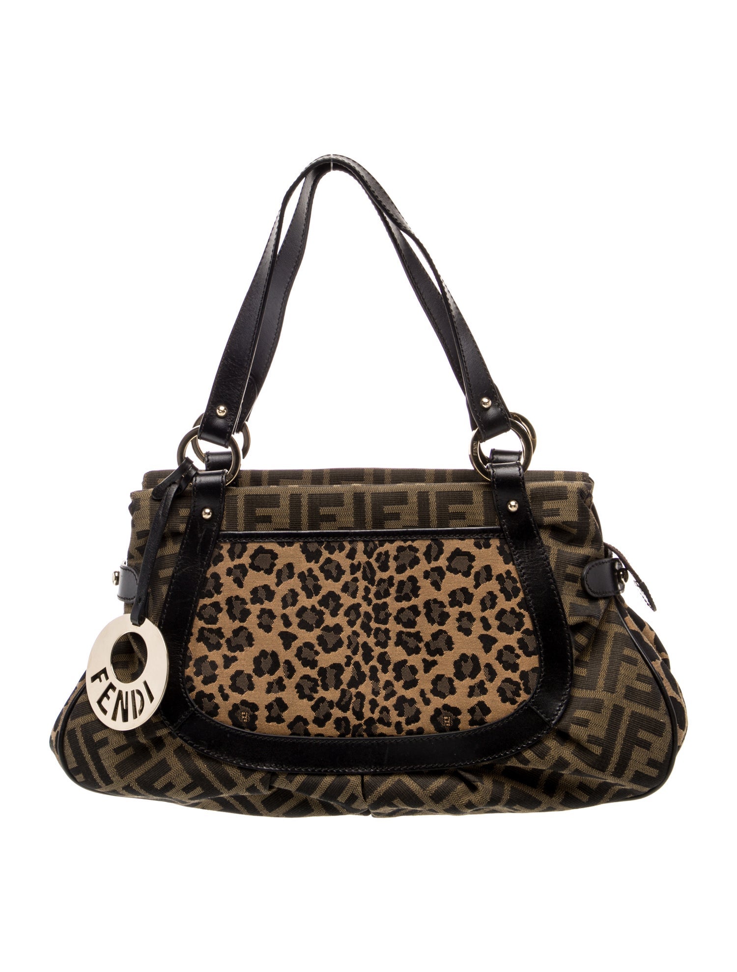 Fendi Canvas Shoulder Bag