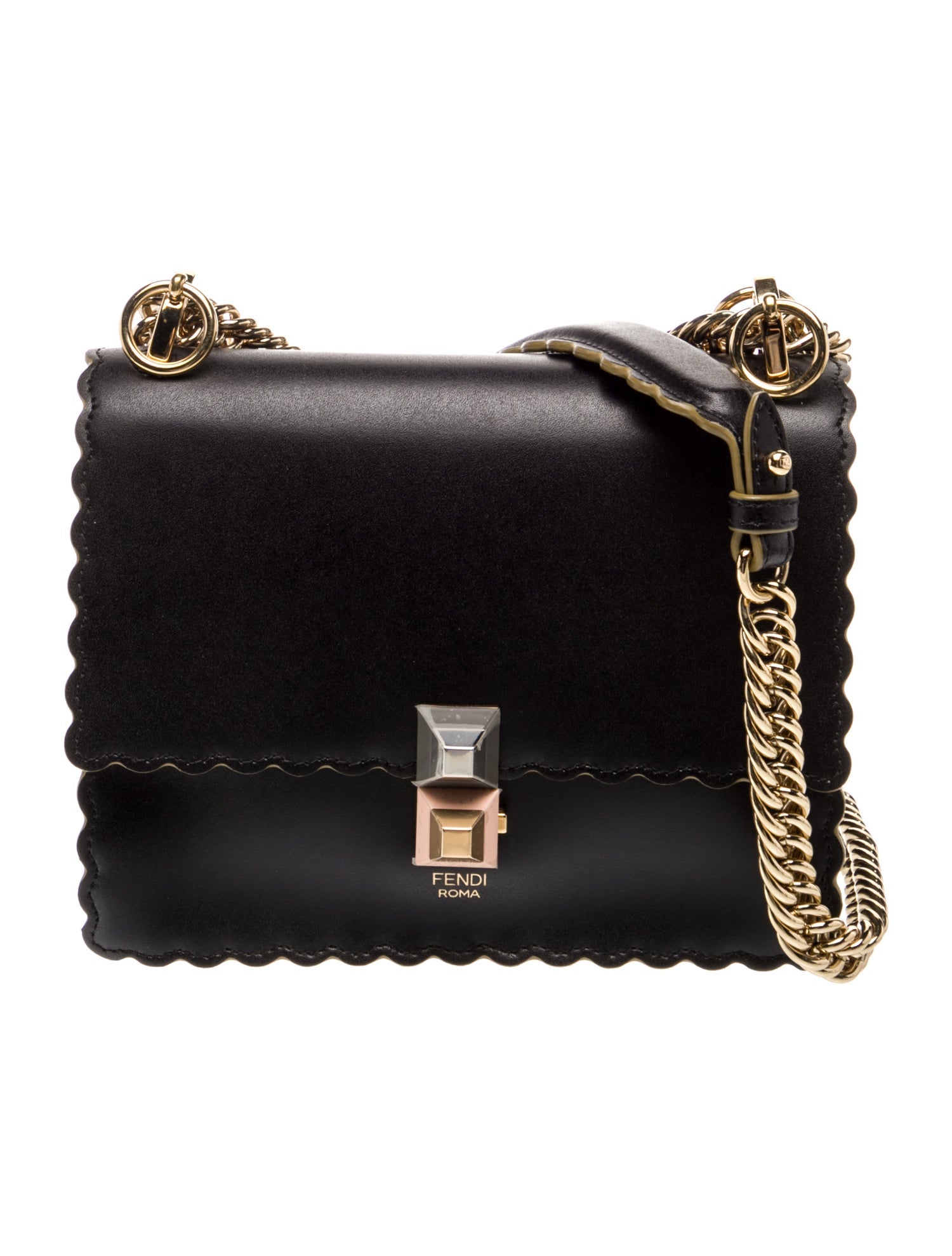 Fendi Leather Shoulder Bag