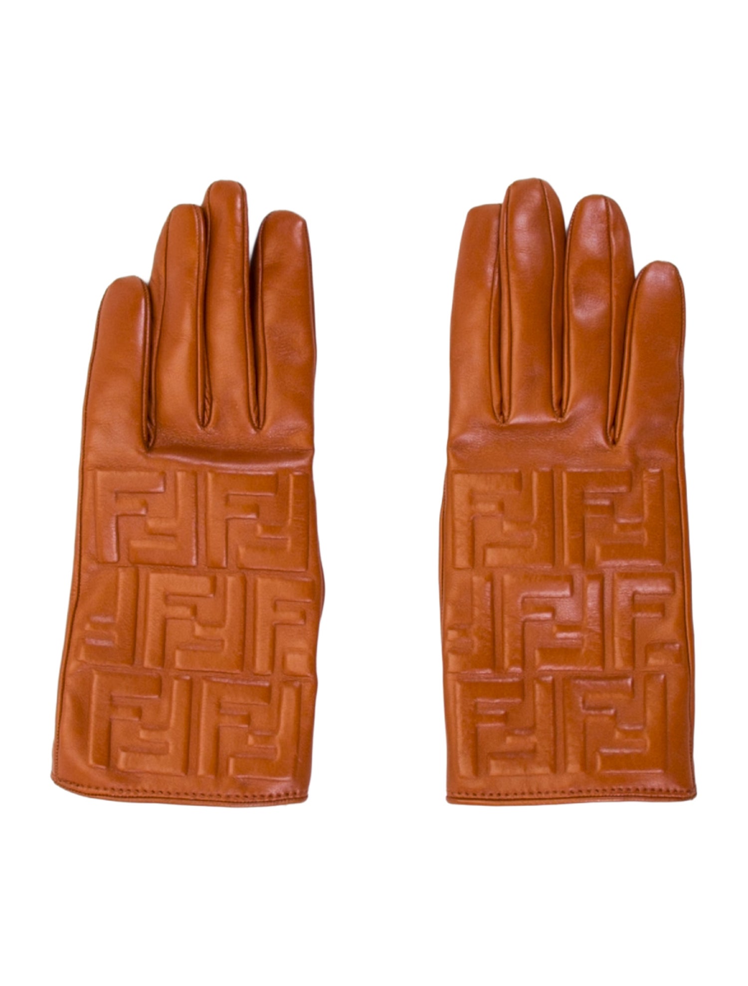 Fendi Leather Gloves