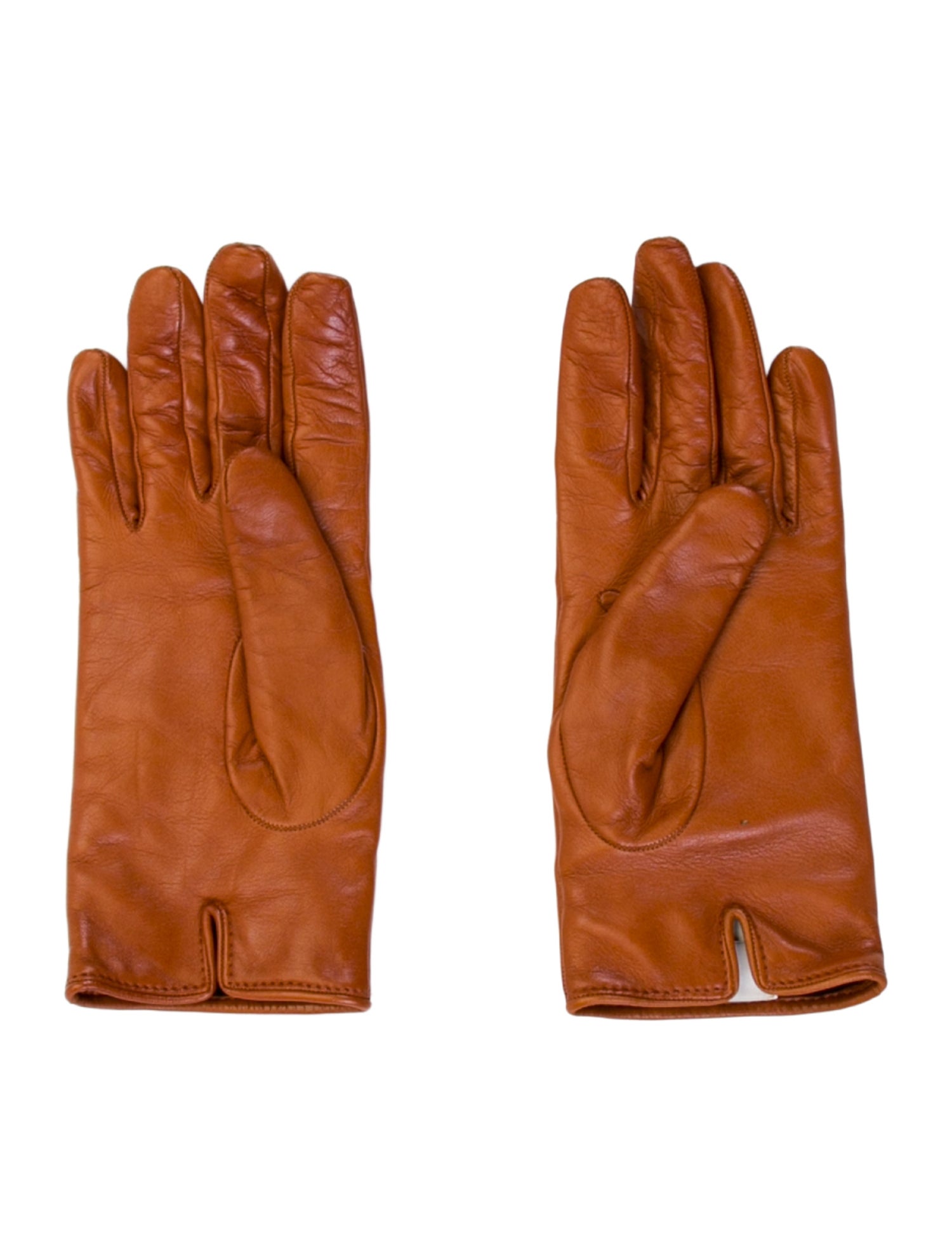 Fendi Leather Gloves