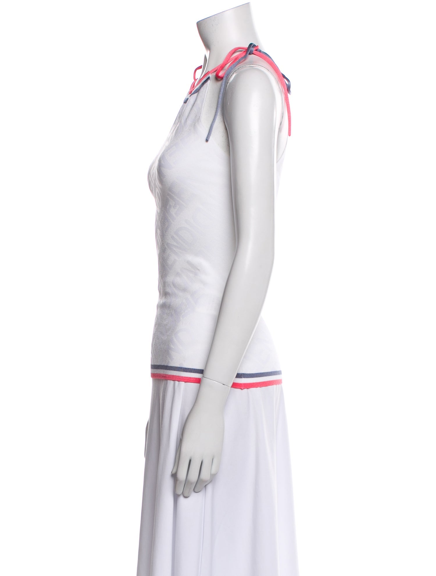 Fendi Crew Neck Sleeveless Top w/ Tags