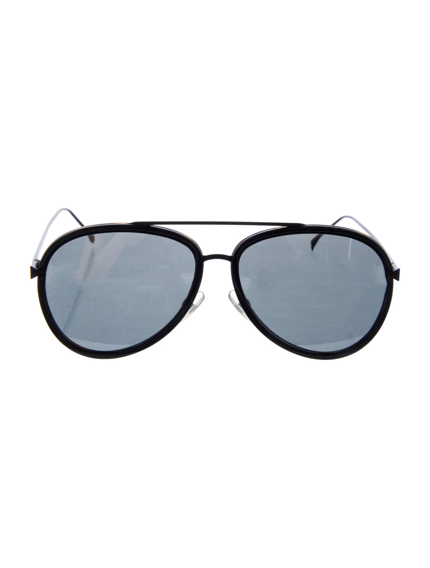 Fendi Aviator Mirrored Sunglasses