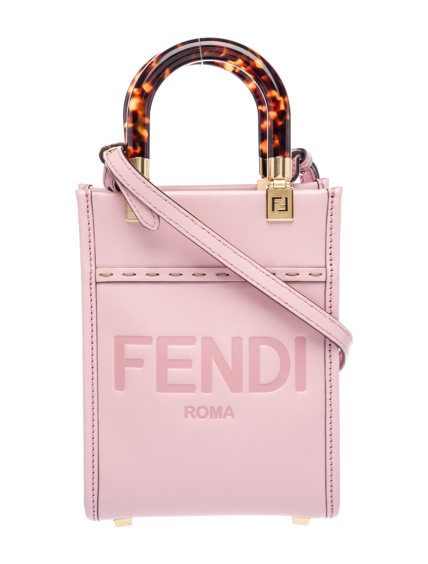 Fendi Leather Sunshine Mini