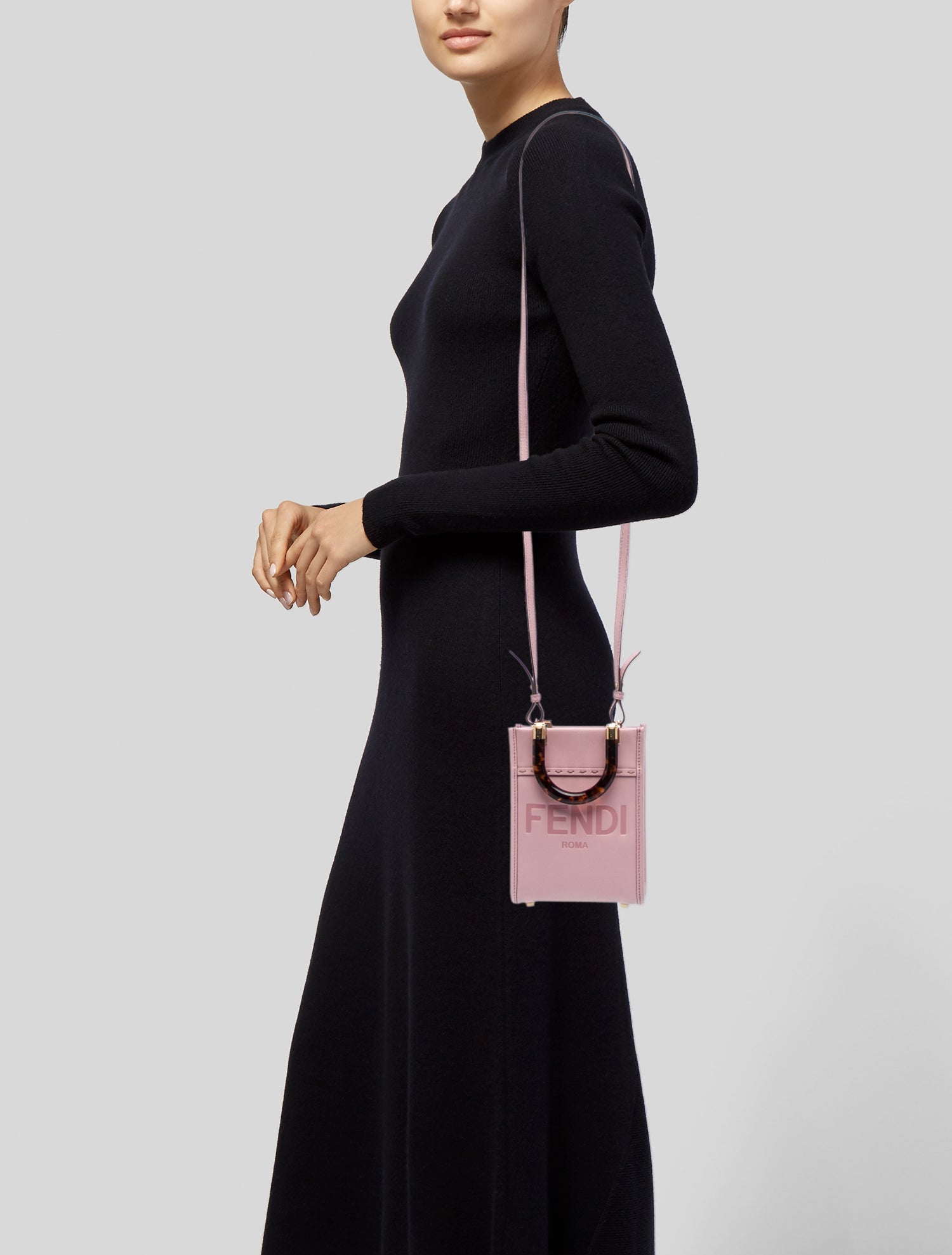 Fendi Leather Sunshine Mini