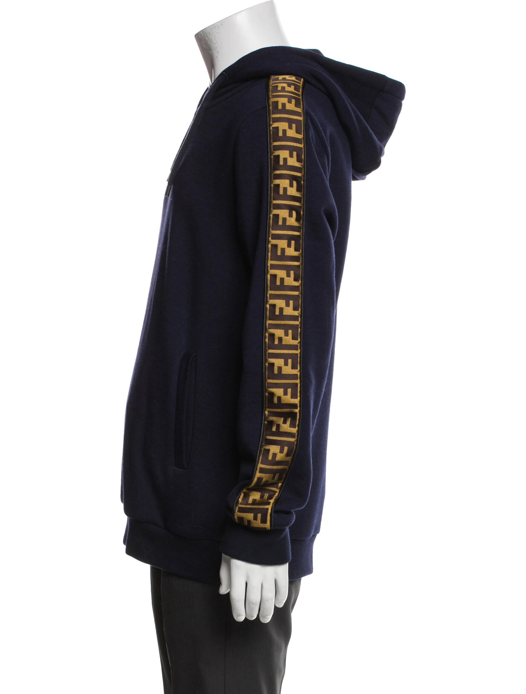 Fendi Crew Neck Long Sleeve Hoodie