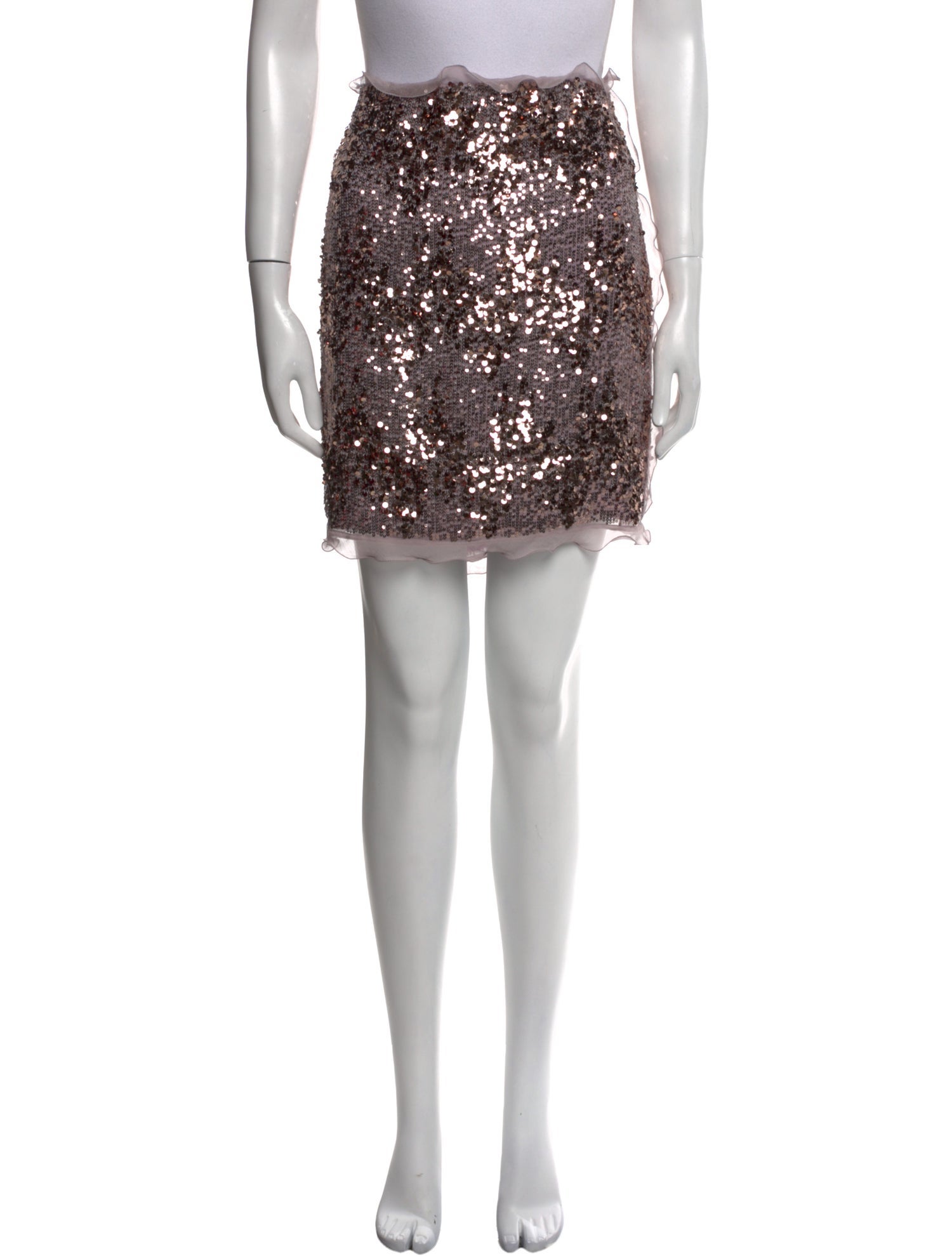 Fendi Silk Mini Skirt