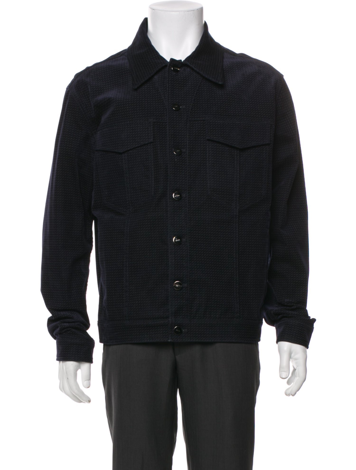 Fendi Zucca FF Logo Trucker Jacket