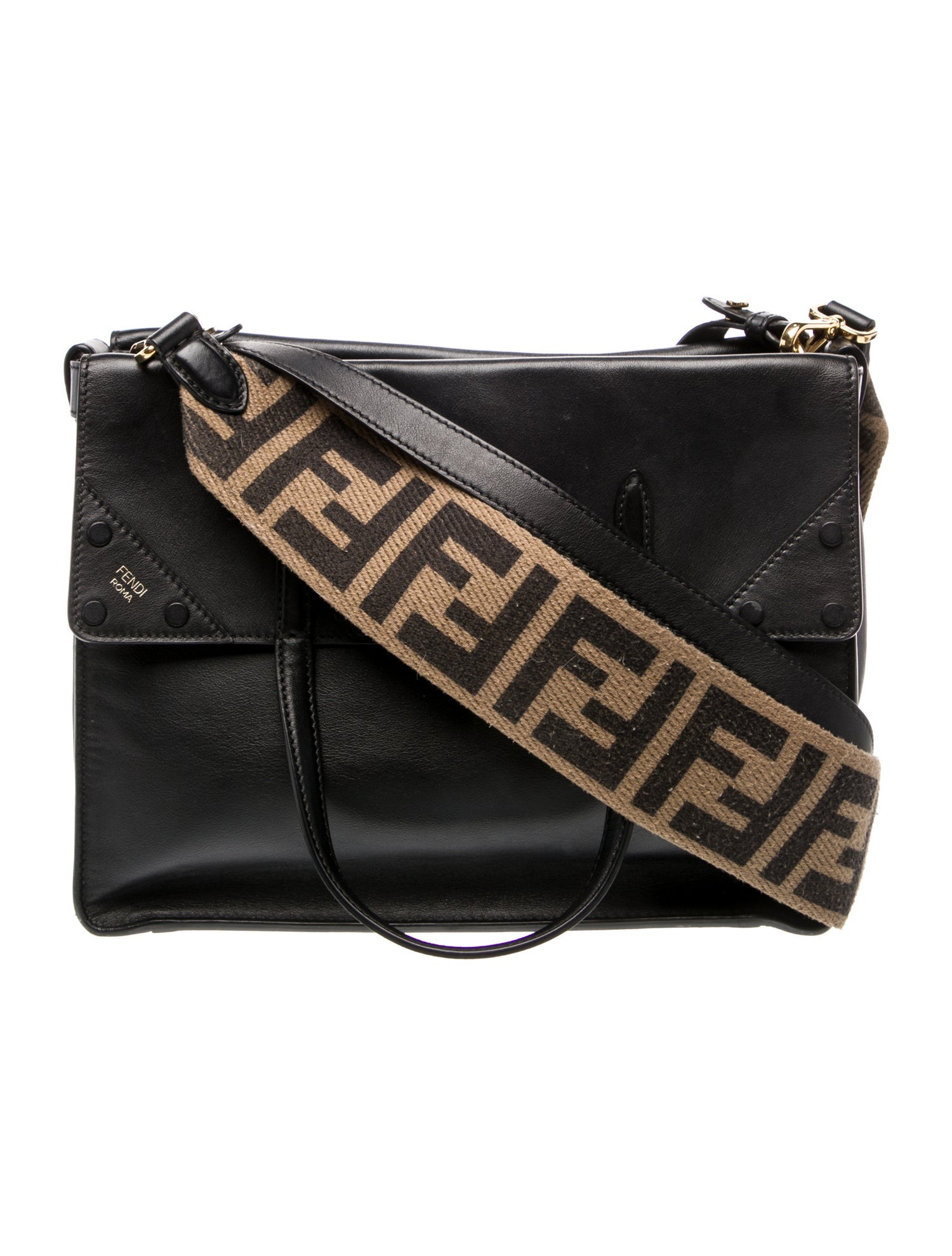 Fendi Zucca FF Flip Medium