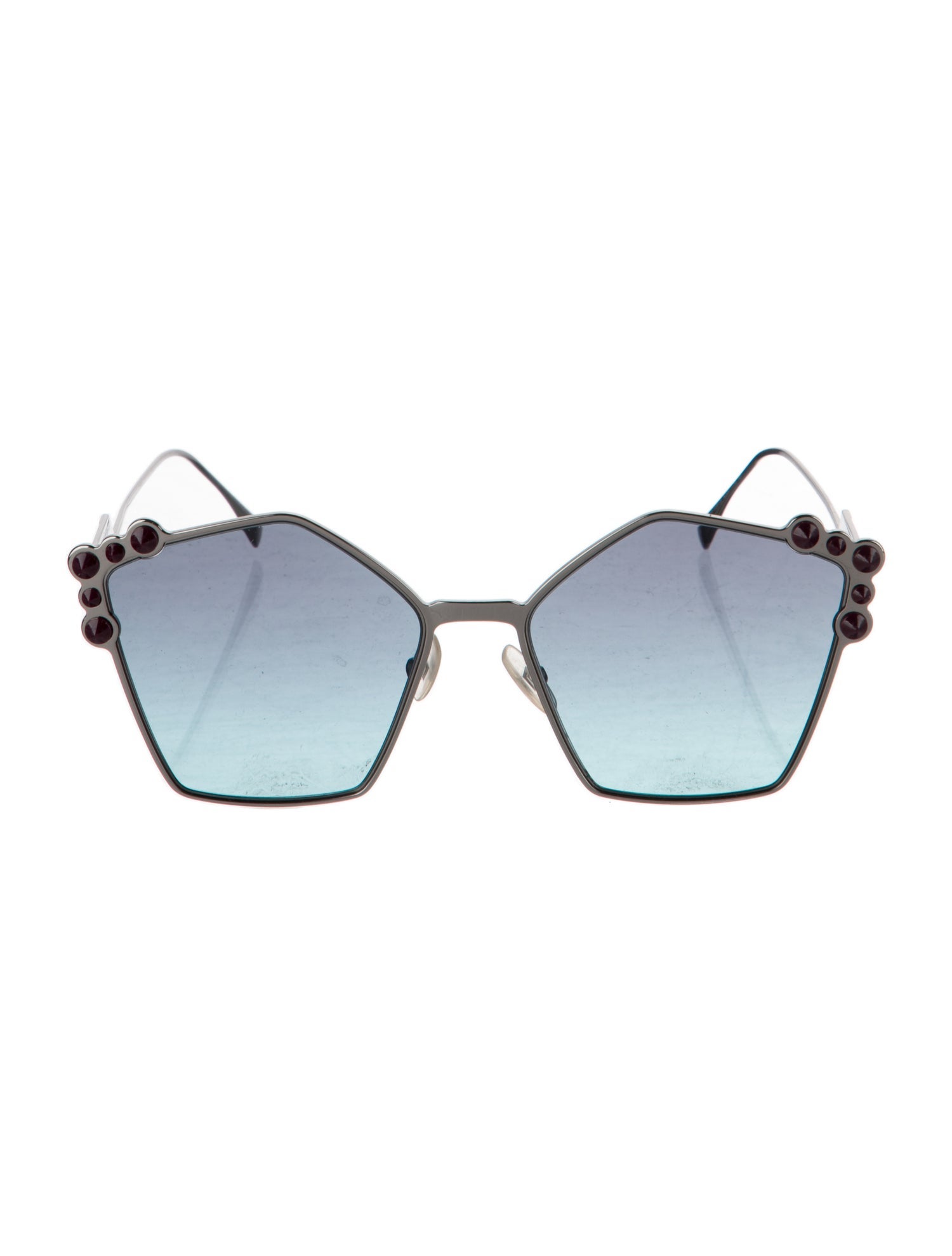 Fendi Oversize Gradient Sunglasses