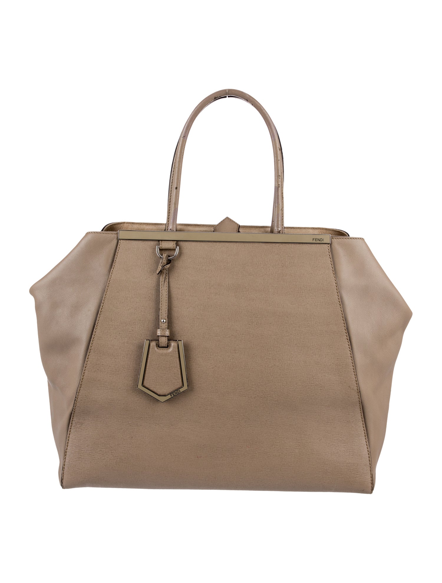 Fendi Saffiano Leather 2Jours Large