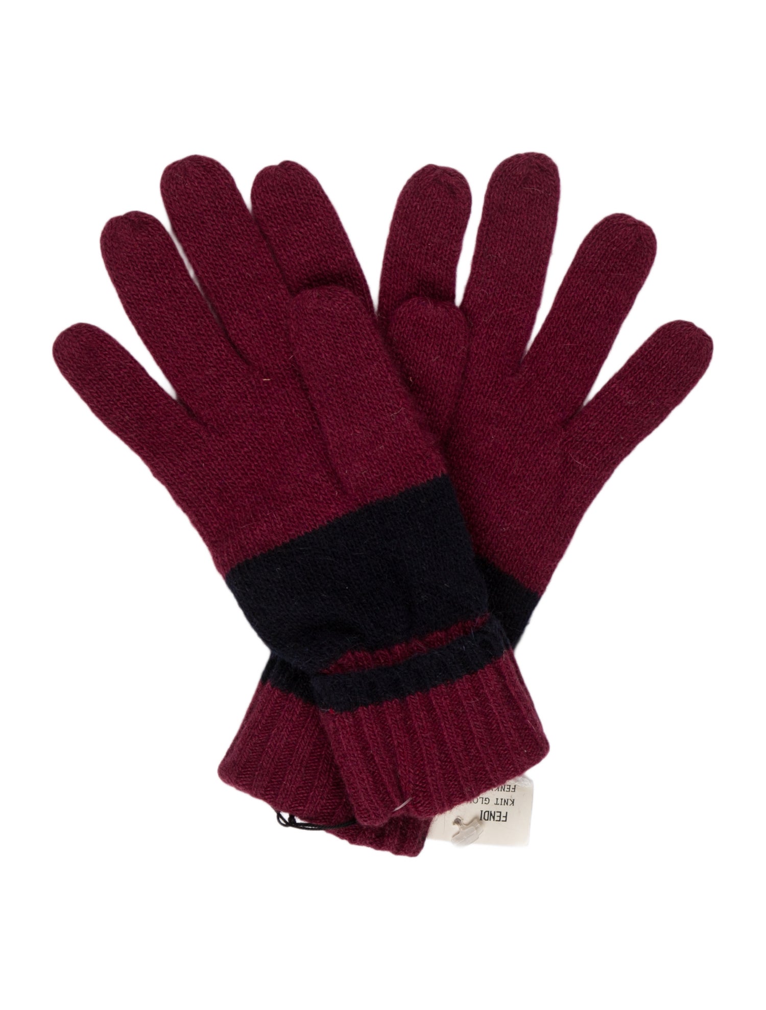 Fendi Lambswool Gloves w/Tags