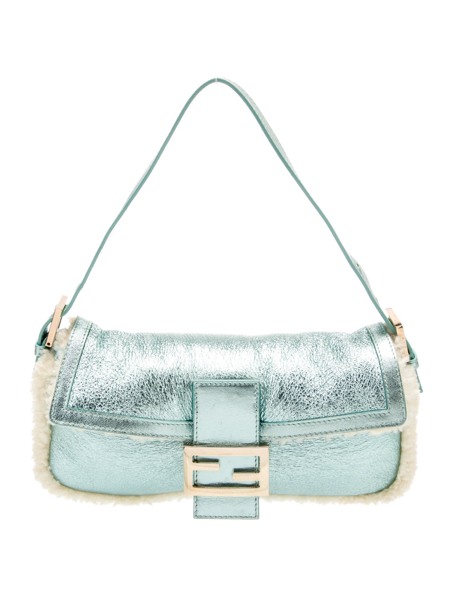 Fendi Leather Baguette