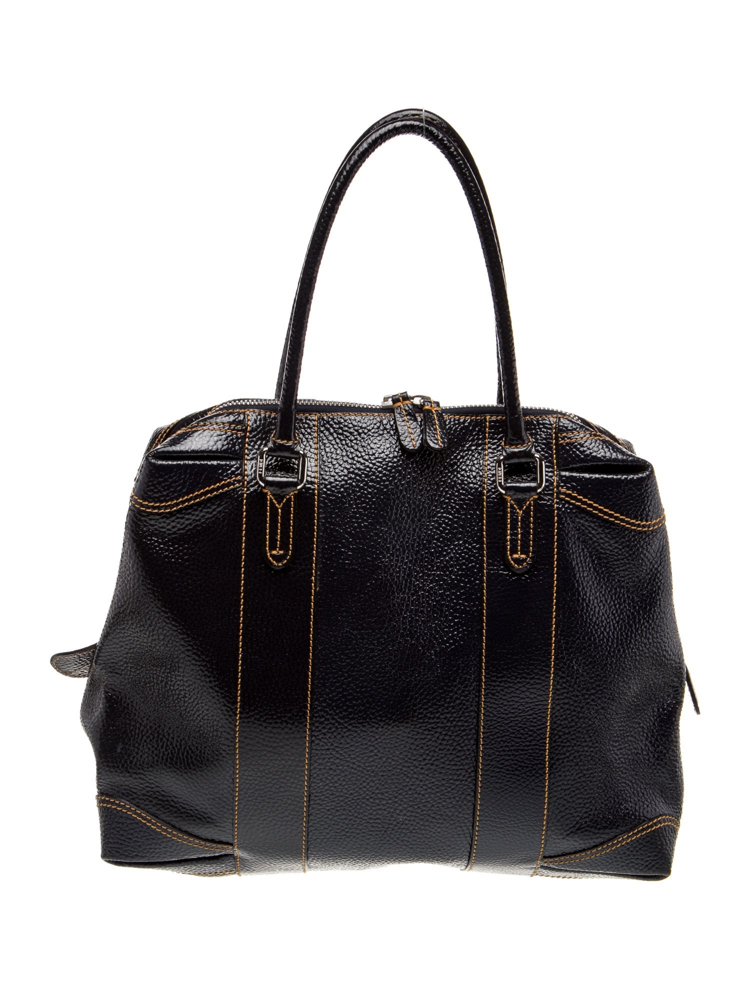 Fendi Patent Leather B. Mixed Tote