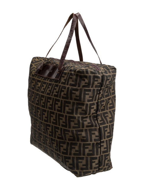 Fendi Zucca FF Roll Tote