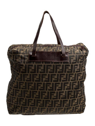 Fendi Zucca FF Roll Tote